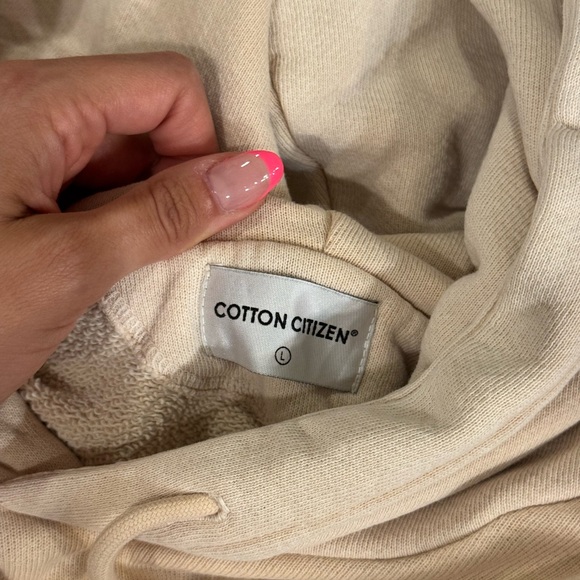 Cotton citizen cream hoodie - Picture 3 of 3